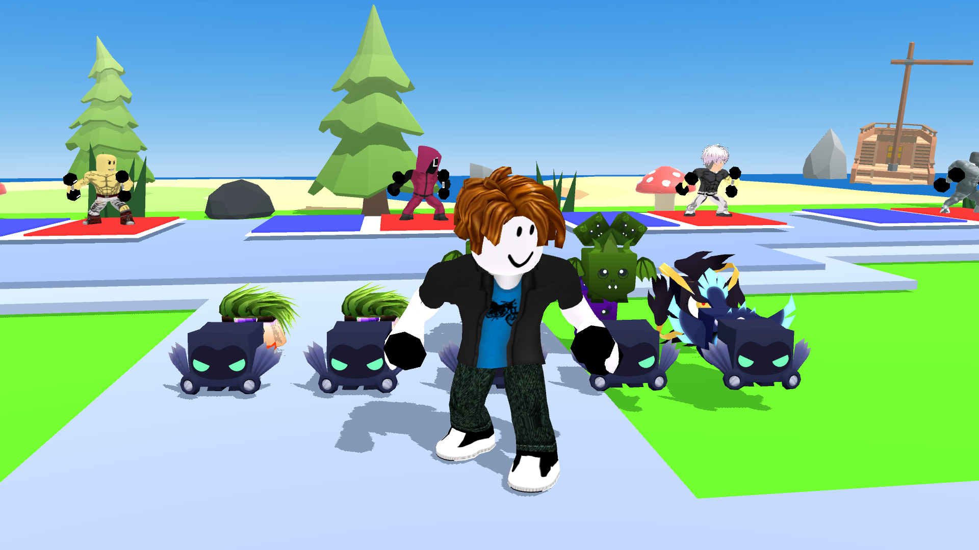 Bicep Training Simulator screenshot