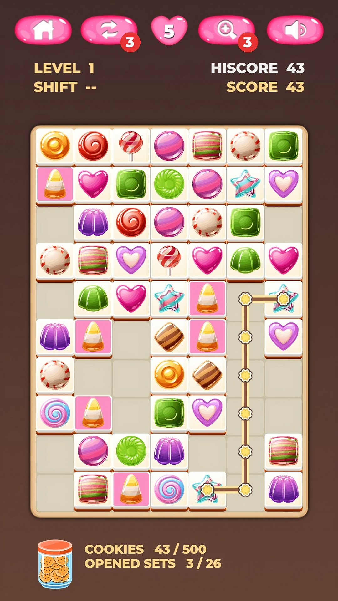 Twin Sweets Connection Master screenshot 3
