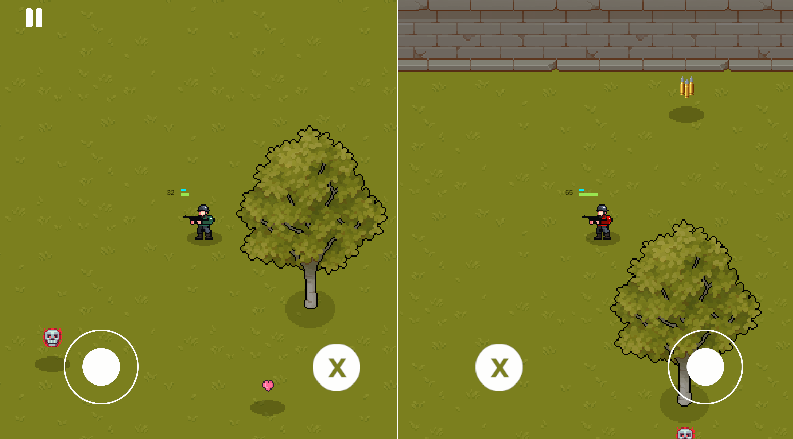 Дуэль пикселей: Шутер для двоих — screenshot 3