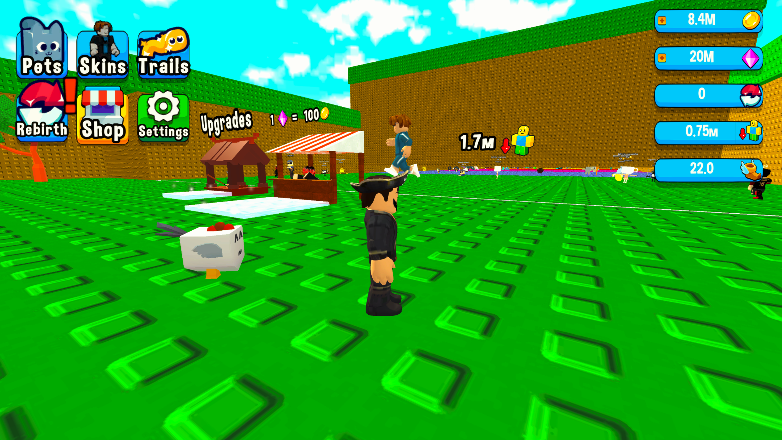 Obby Brainrot: Shrink and Grab Memes! screenshot