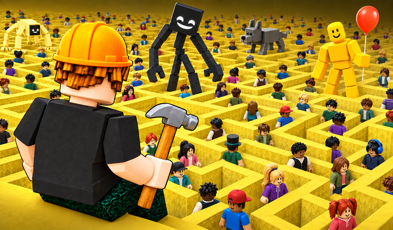 Build Your Backrooms game cover
