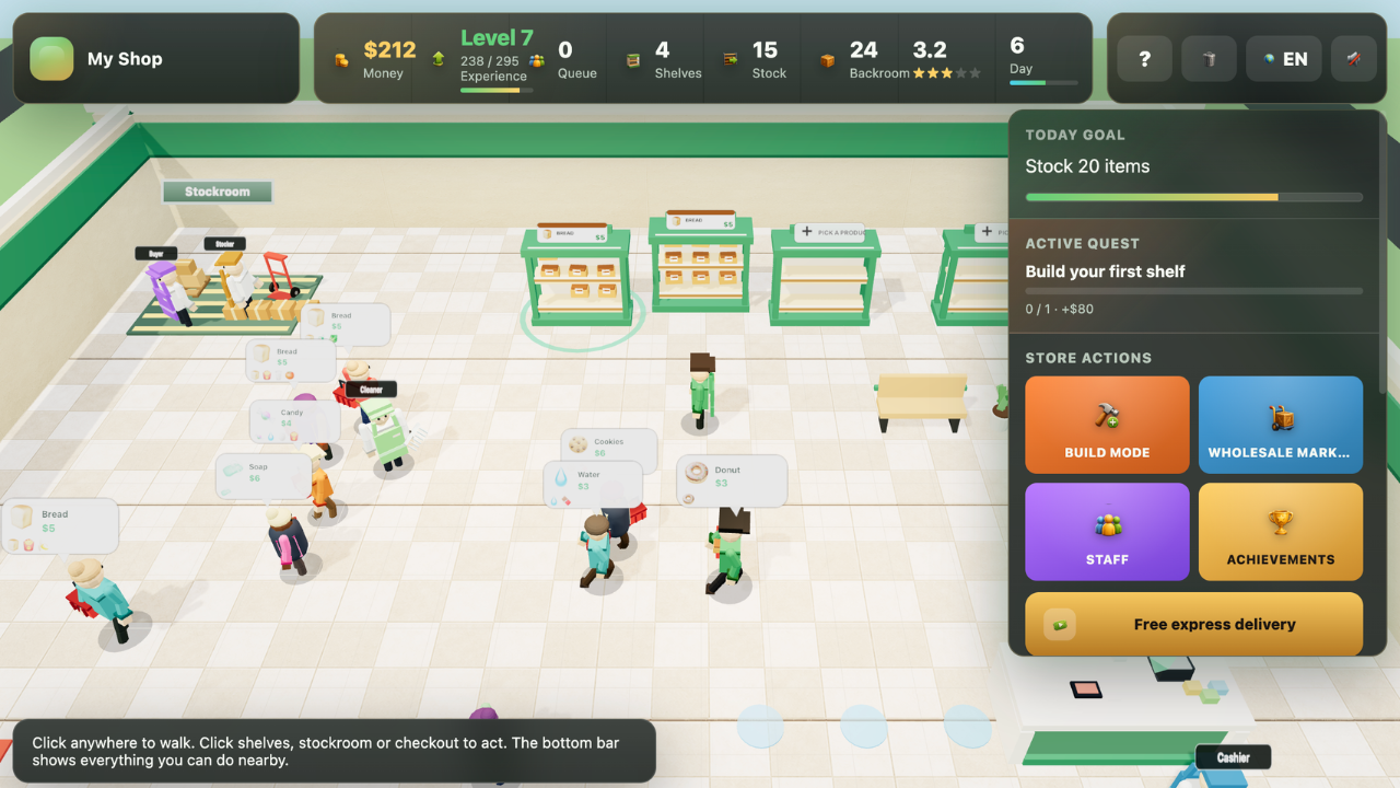 Store Simulator: My Business — screenshot 1