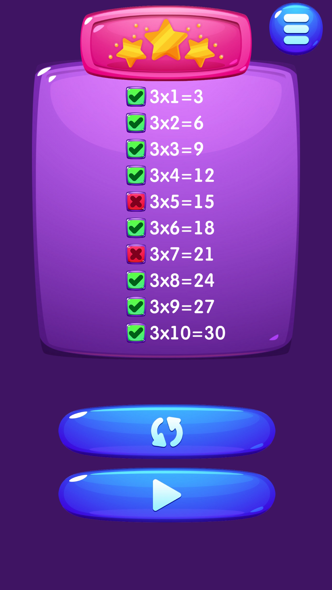 Multiplication Table Math Game screenshot 9