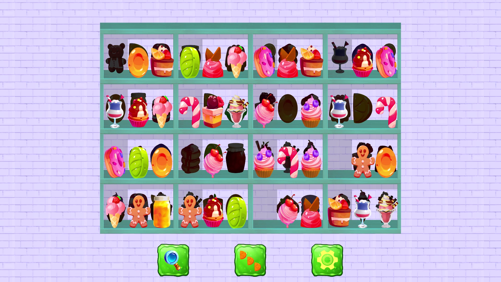 Sorting Sweets On Shelves screenshot