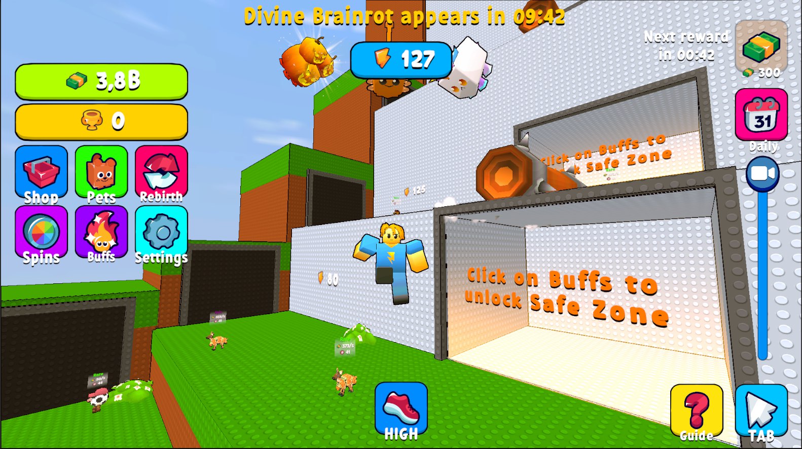 Jump to catch Brainrots Obby! — screenshot 6