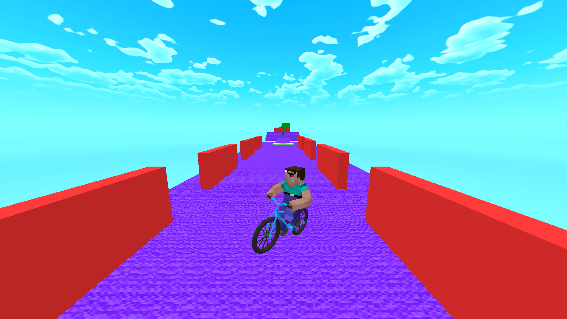 Noob: Obby on a Bike screenshot