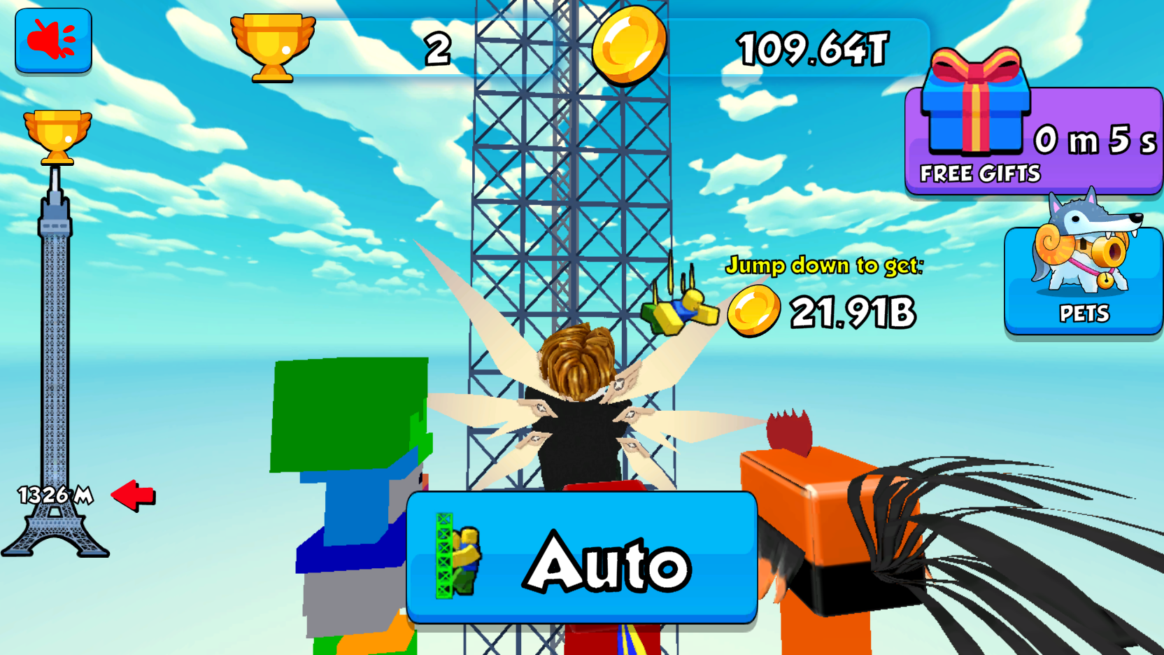 Obby: Climb and jump off the tower screenshot