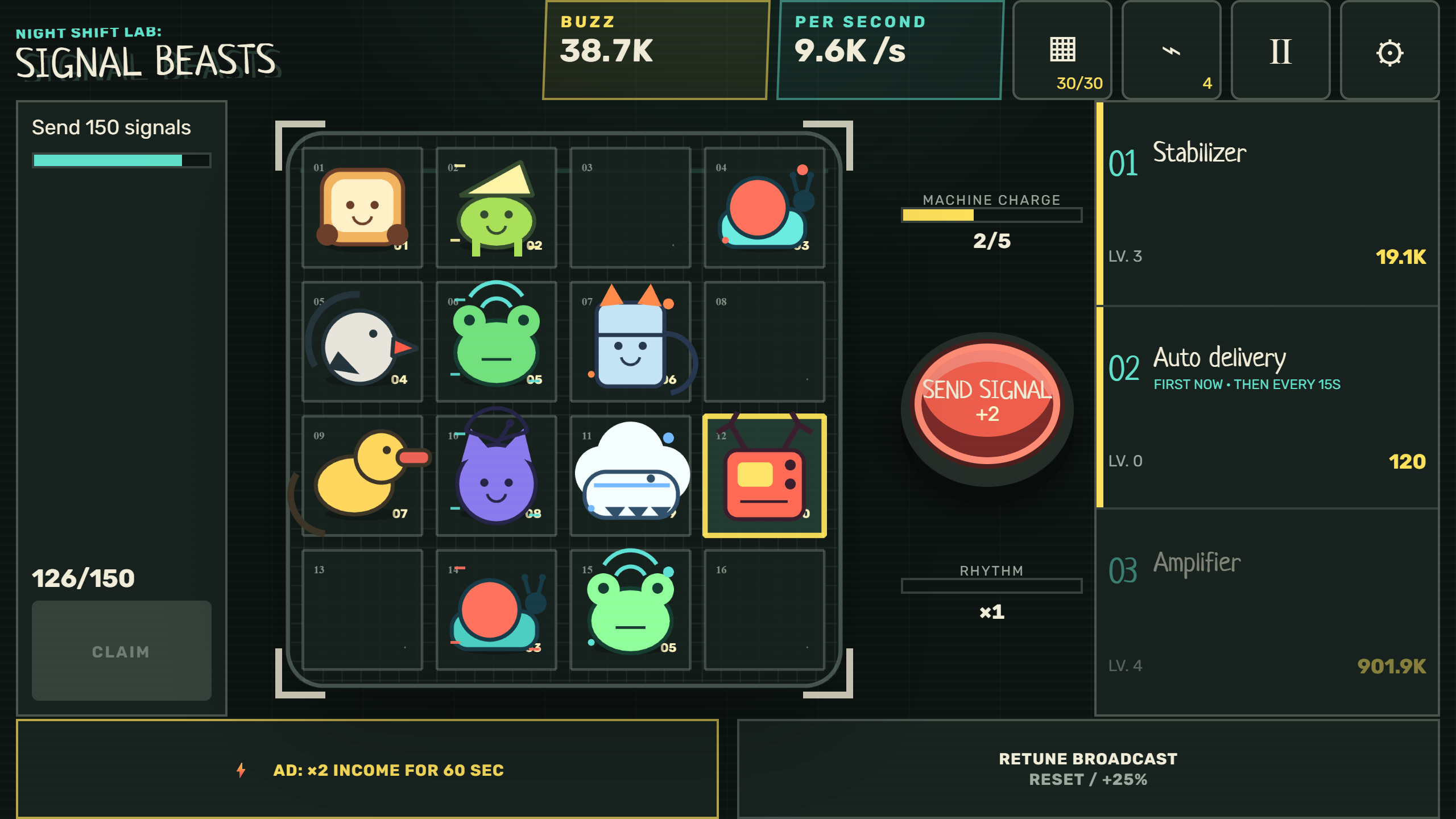Night Shift Lab: Signal Beasts — screenshot 3