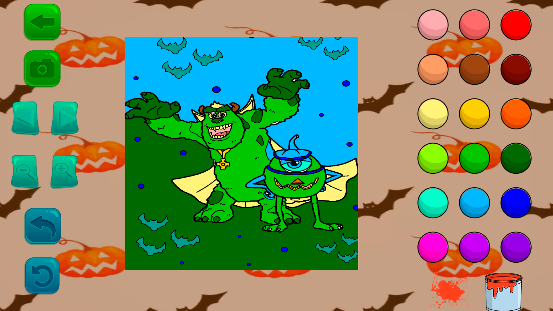 Halloween Coloring ASMR screenshot