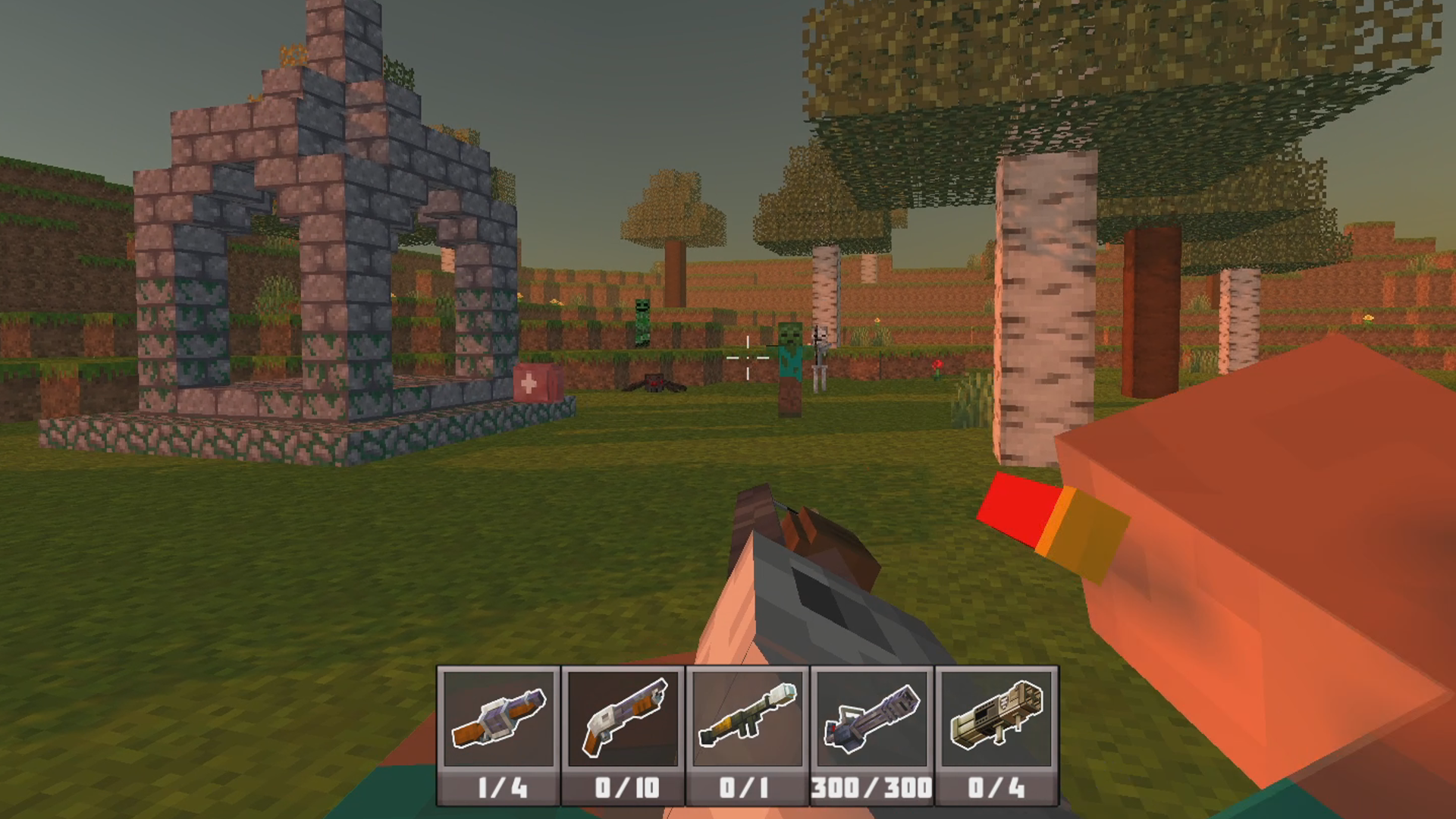 Shooter Craft: Zombie Apocalypse screenshot