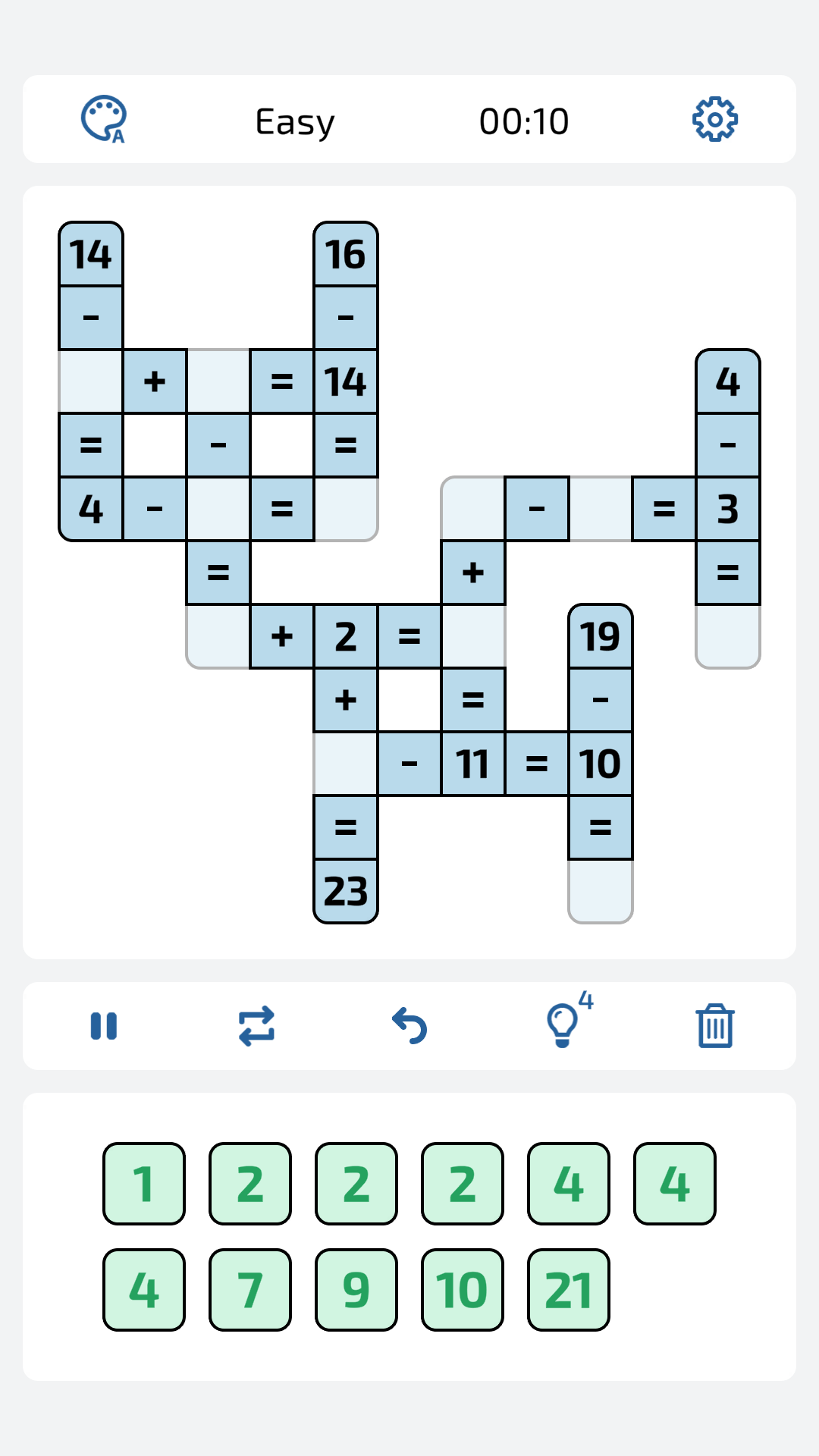 Math Crossword: Improve Your Arithmetic screenshot 5