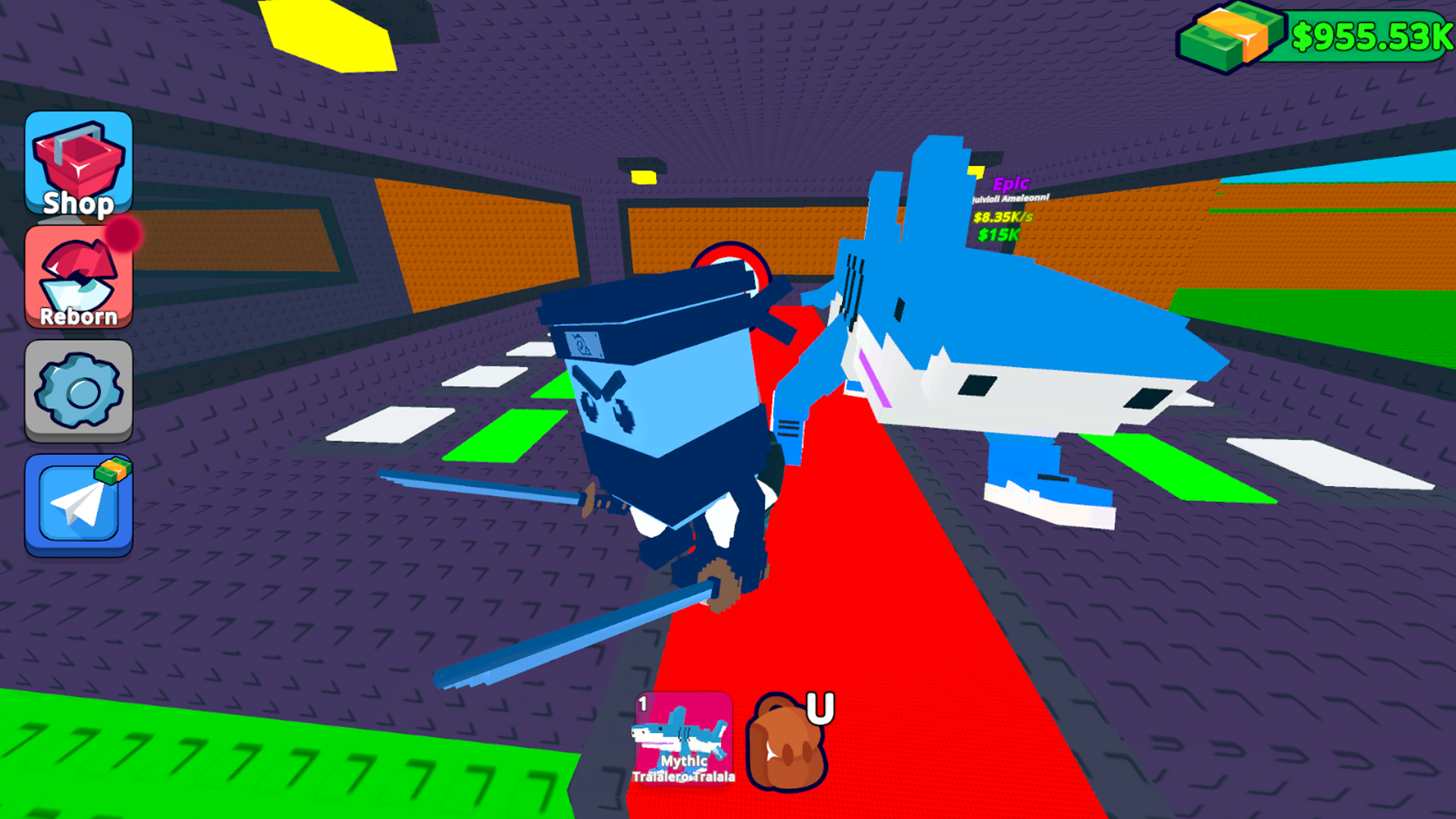 Obby: Rob the Brainrot Base! screenshot