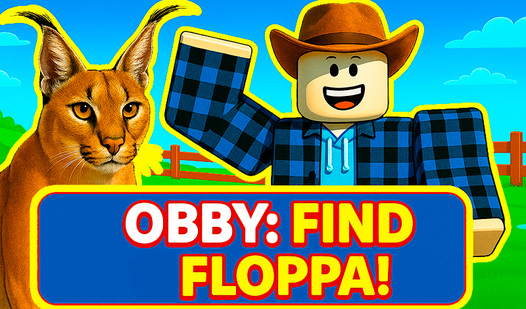 Обби: Найди Шлёпу!