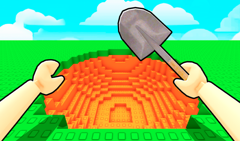 Obby: Dig Down game cover