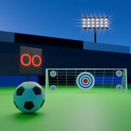 Крученый удар: Штрафные по воротам