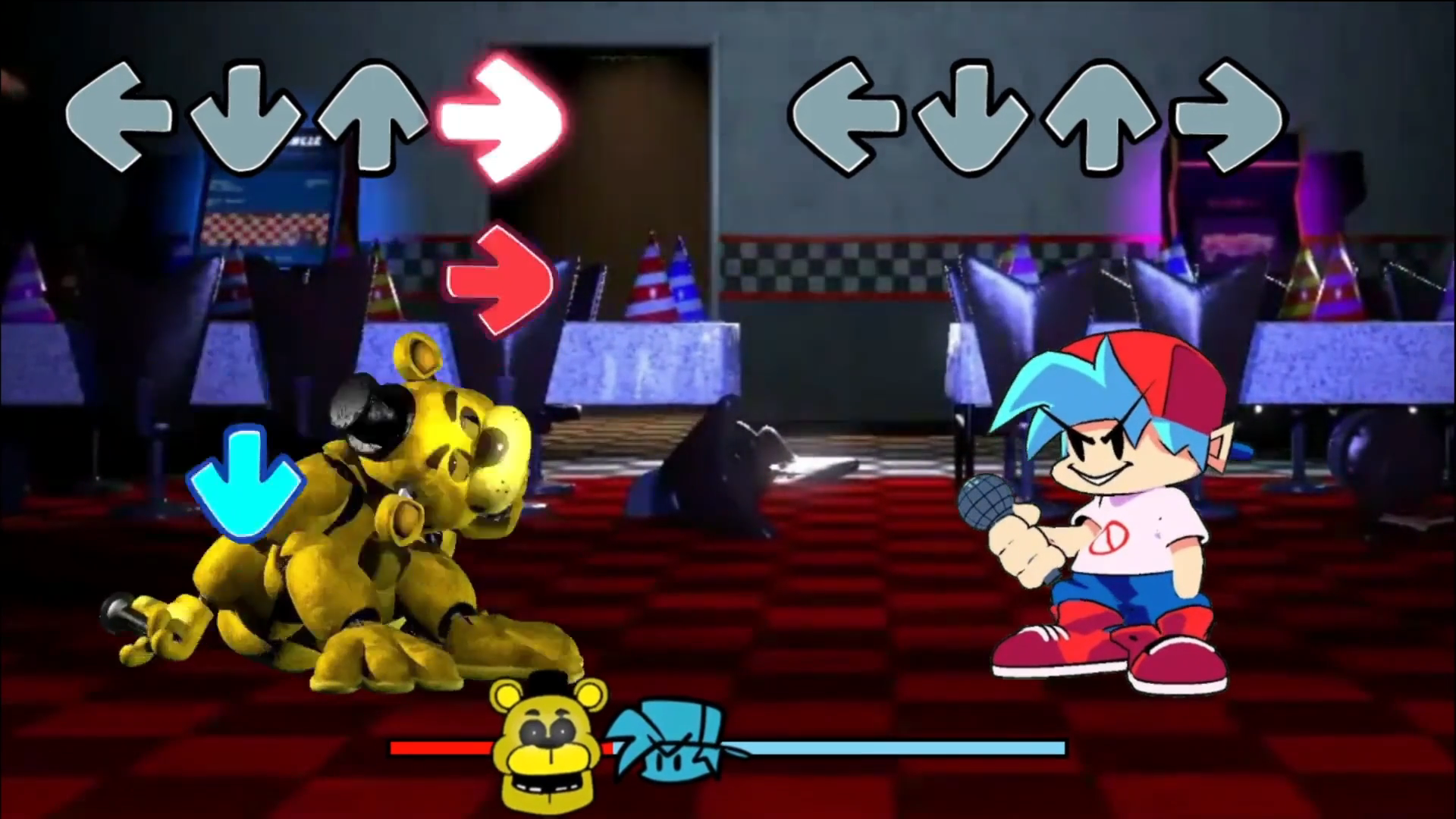 Friday Night Funkin vs FNAF 1 screenshot