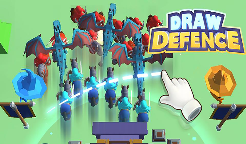 Draw Defence game cover