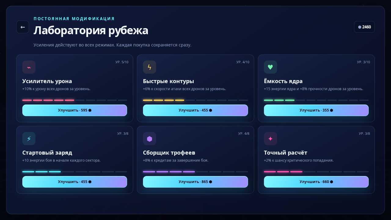 Неоновый рубеж: Слияние — screenshot 1