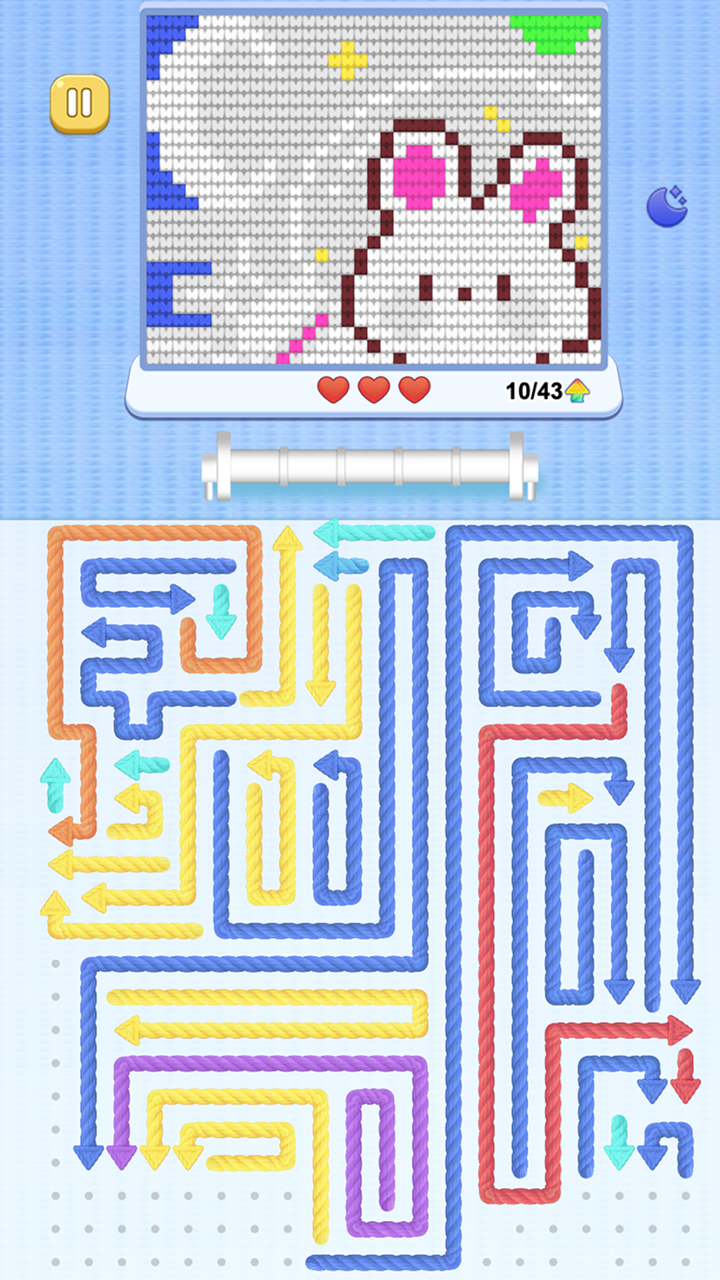 Remove Arrows: Yarn Weaving screenshot 3