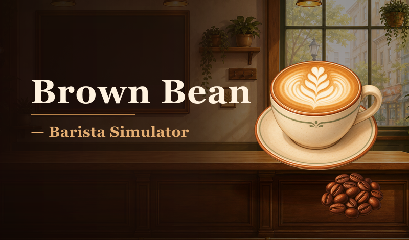 Brown Bean - Barista Simulator game cover