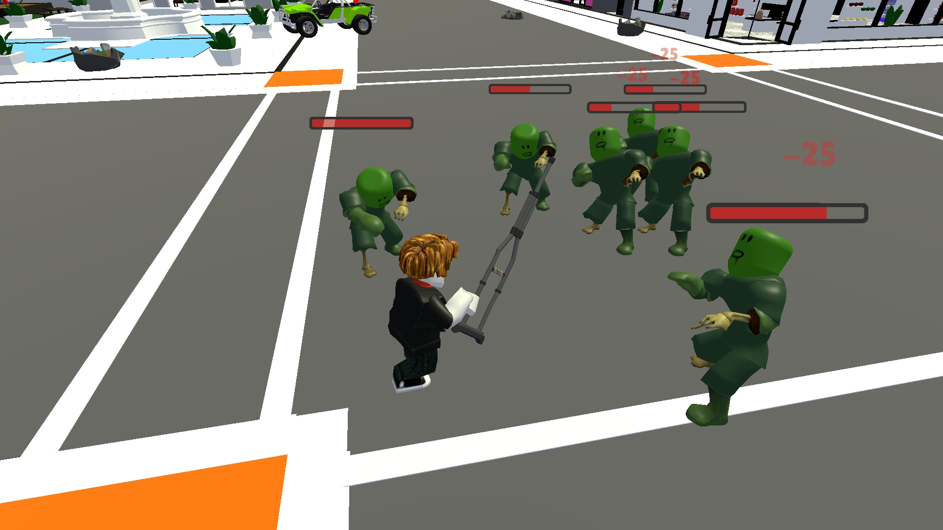 Zomboblox: Survive the City with Friends — screenshot 3