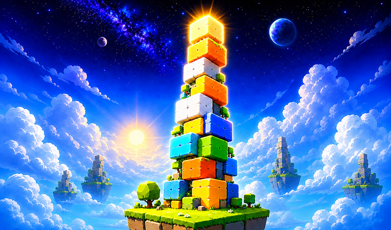 Build a Tower into Space game cover