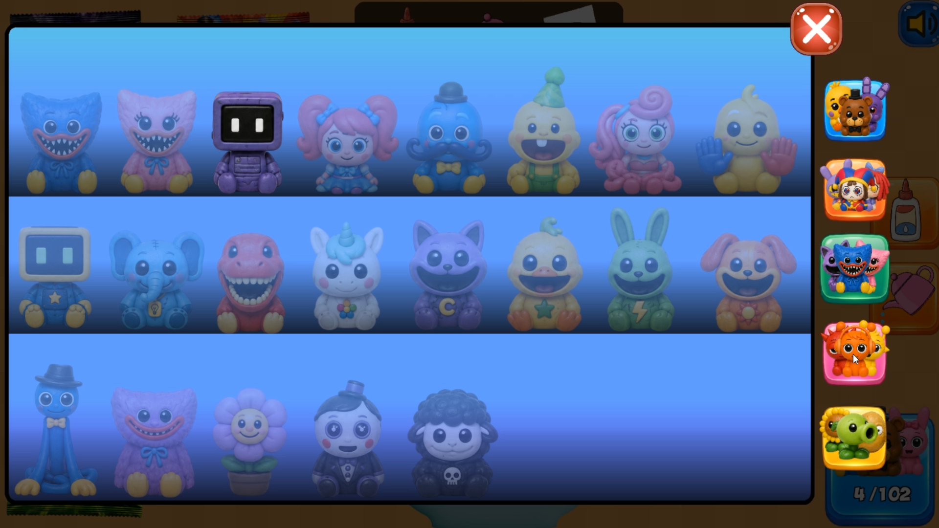 Squish FNAF, Huggy, Sprunki, Digital Circus, PvZ — screenshot 5