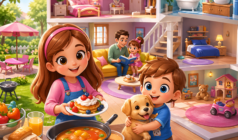 My Dream Home: Family Stories game cover