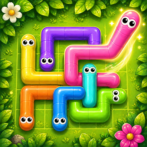 Worms and arrows. Untangle them all! icon