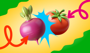 Connect Vegetables: Vegetable Garden