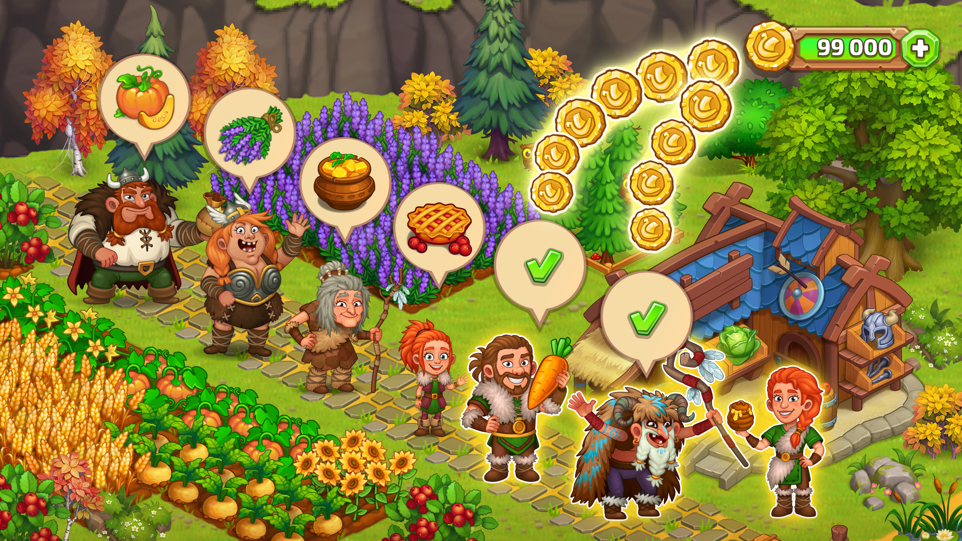 Vikings and Dragon Island Farm screenshot 9