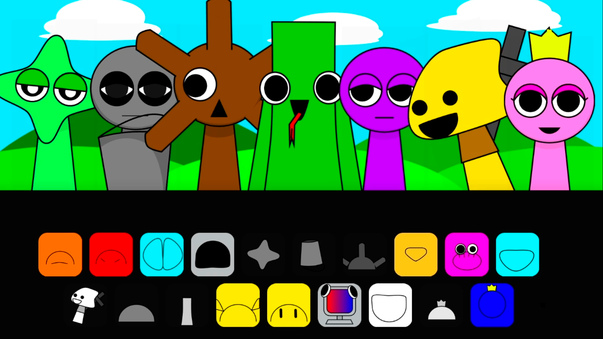 Sprunki Rainbow Friends screenshot