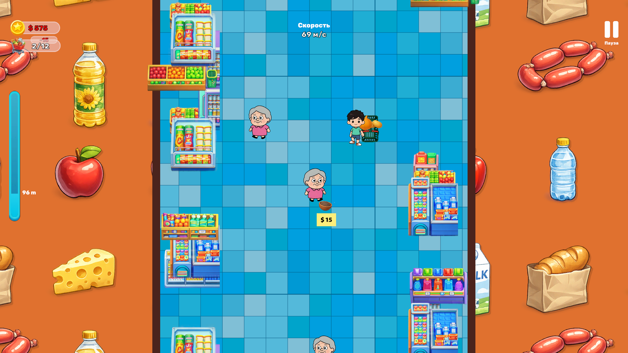 Супермаркет Раннер: Коллекция Продуктов — screenshot 5