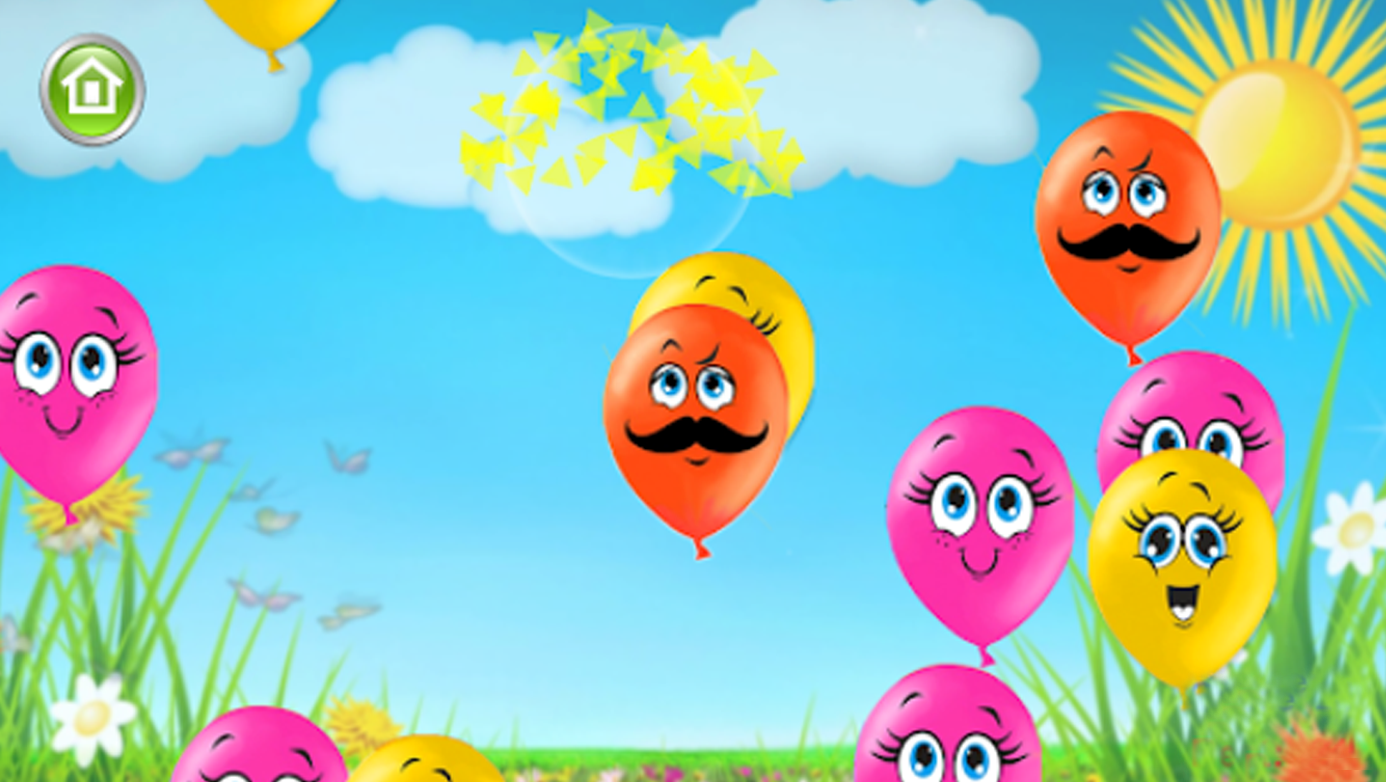 Pop ballon kids screenshot