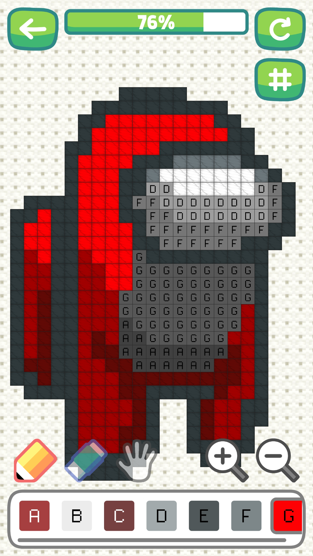 Cross stitch: knitting screenshot 5