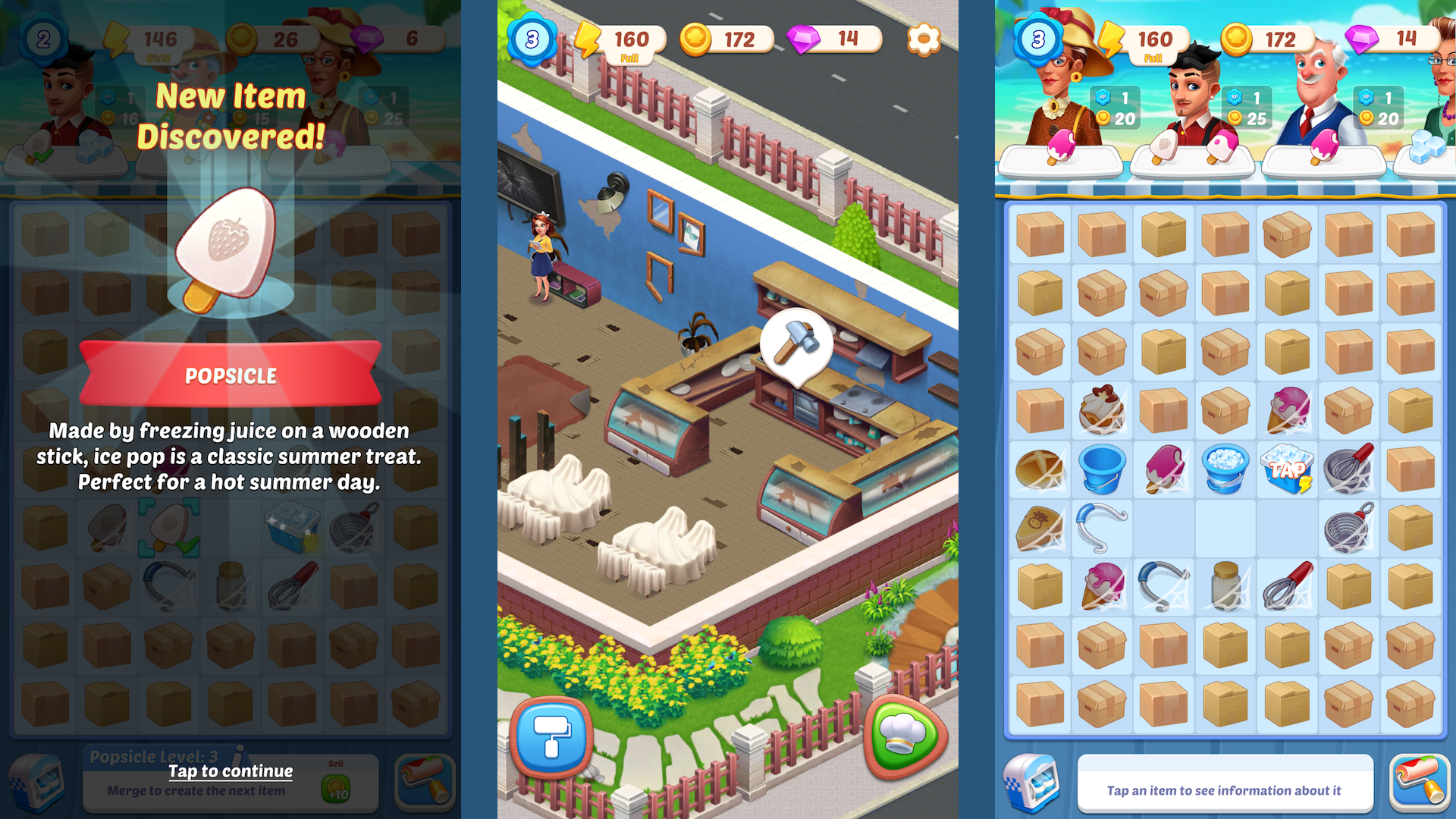 Merge Cake screenshot