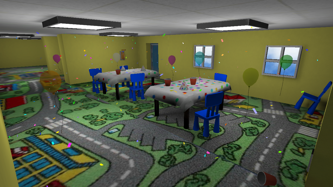 Exit the Backrooms: Level Fun! screenshot
