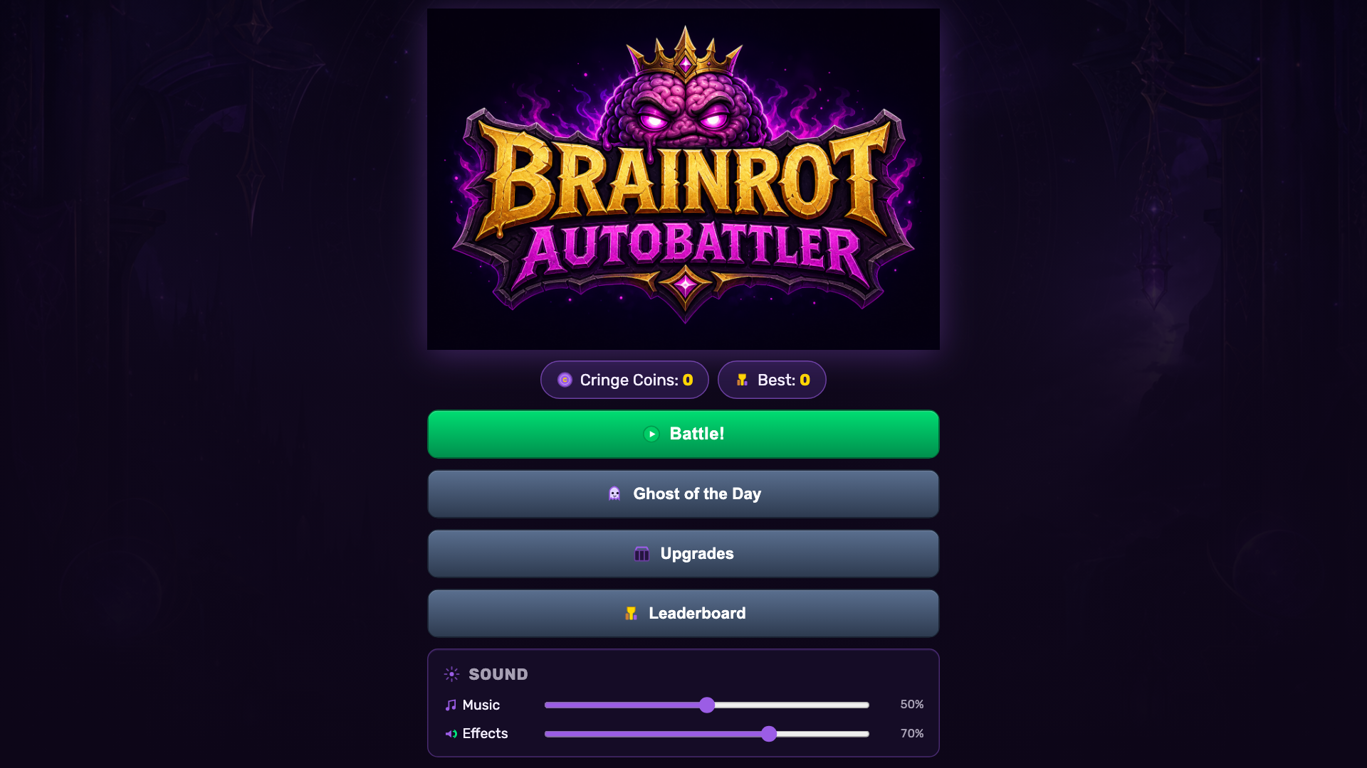 Brainrot Autobattler — screenshot 1