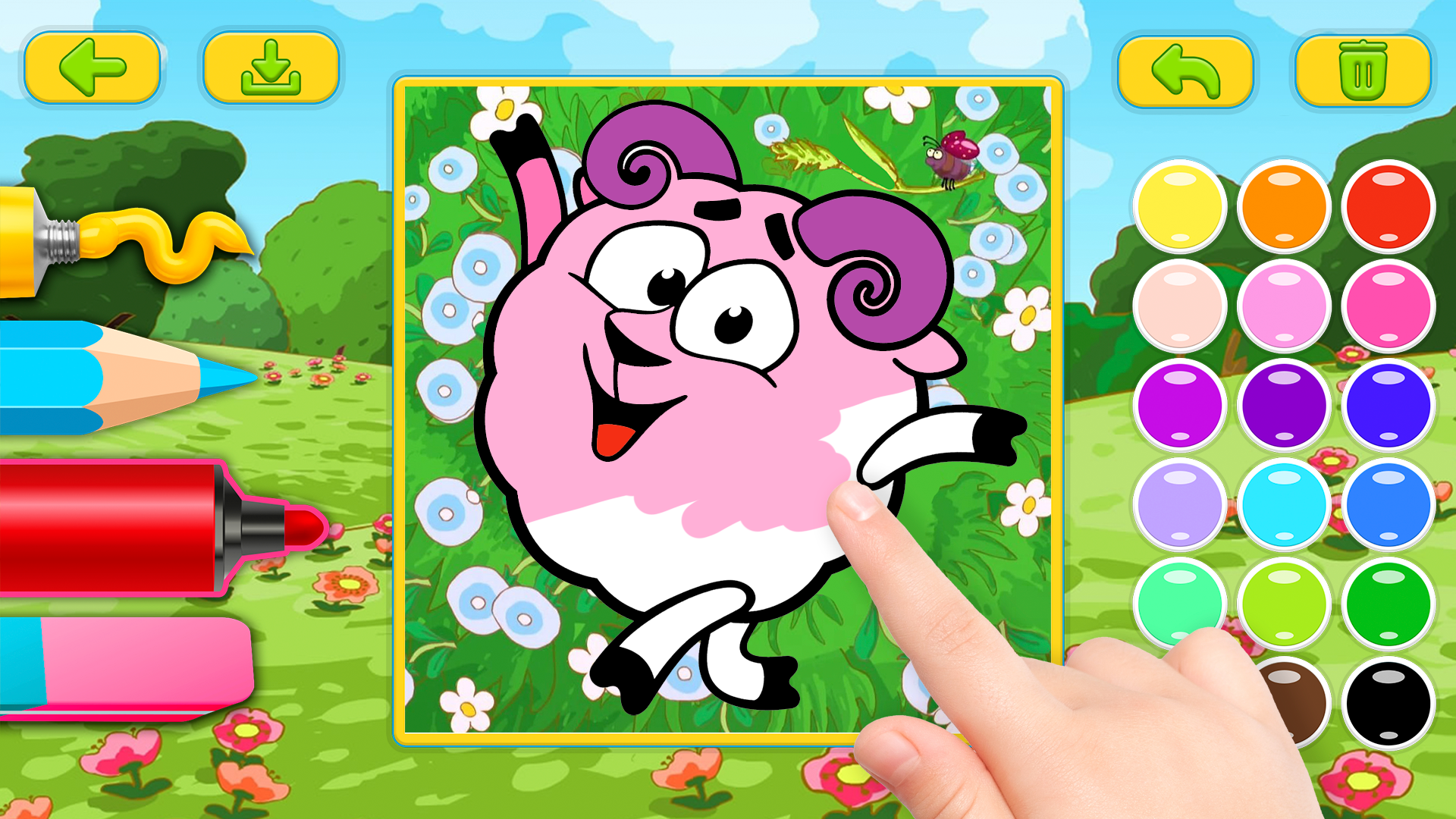 Funny Coloring Pages for Children screenshot