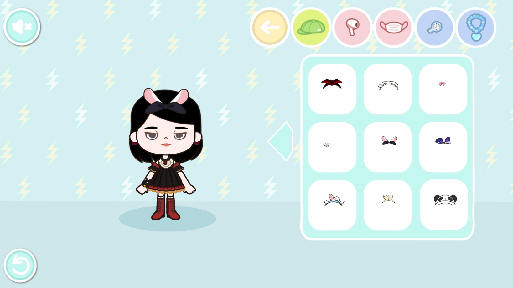 Miga World Stylist" screenshot