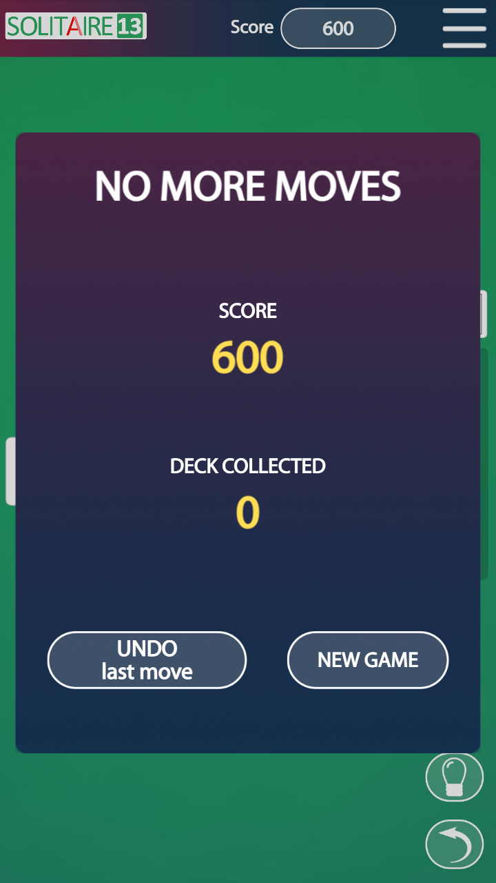 Solitaire 13 screenshot 10