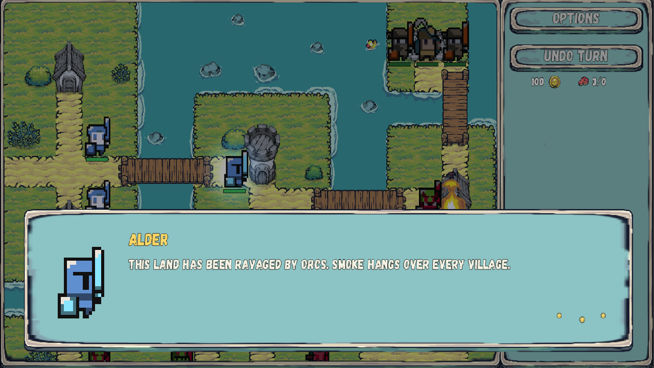 Pixel Wars: Humans vs Orcs — screenshot 1