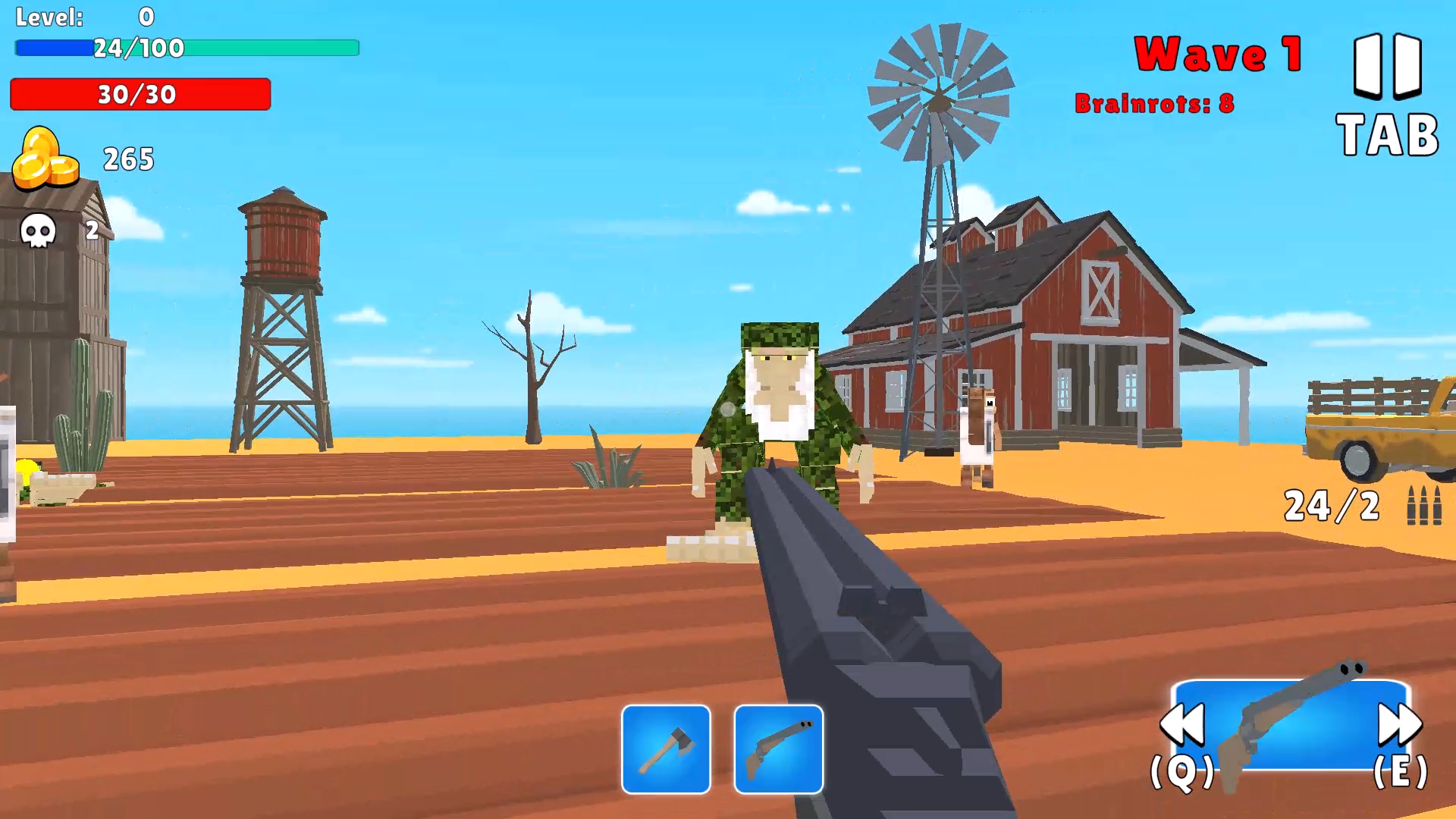 Brainrot Shooter 3D — screenshot 1