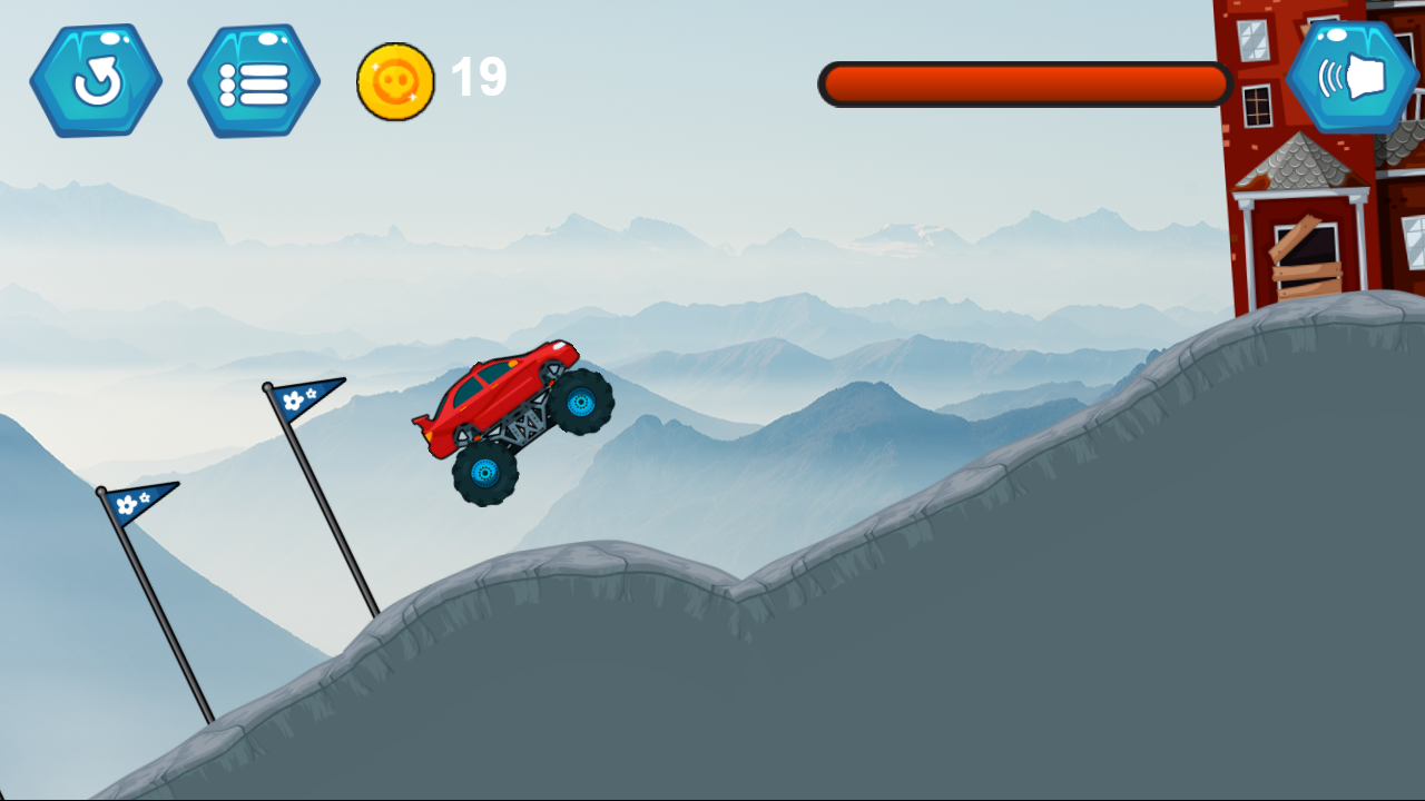 Monster Truck Mountain Climb screenshot