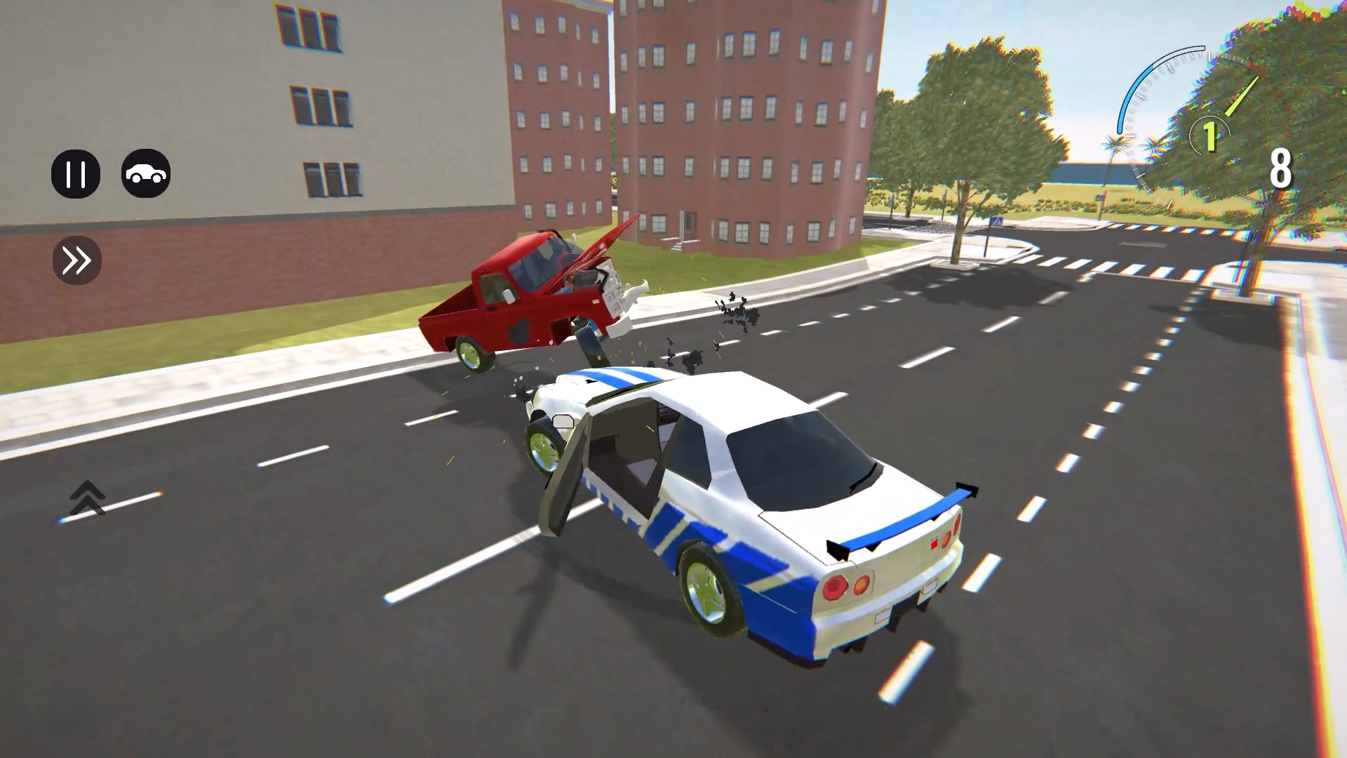 Симулятор Аварий: Песочница 3D — screenshot 1