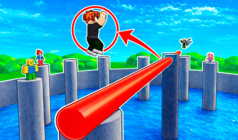 Obby: Mini Games Against 1000!