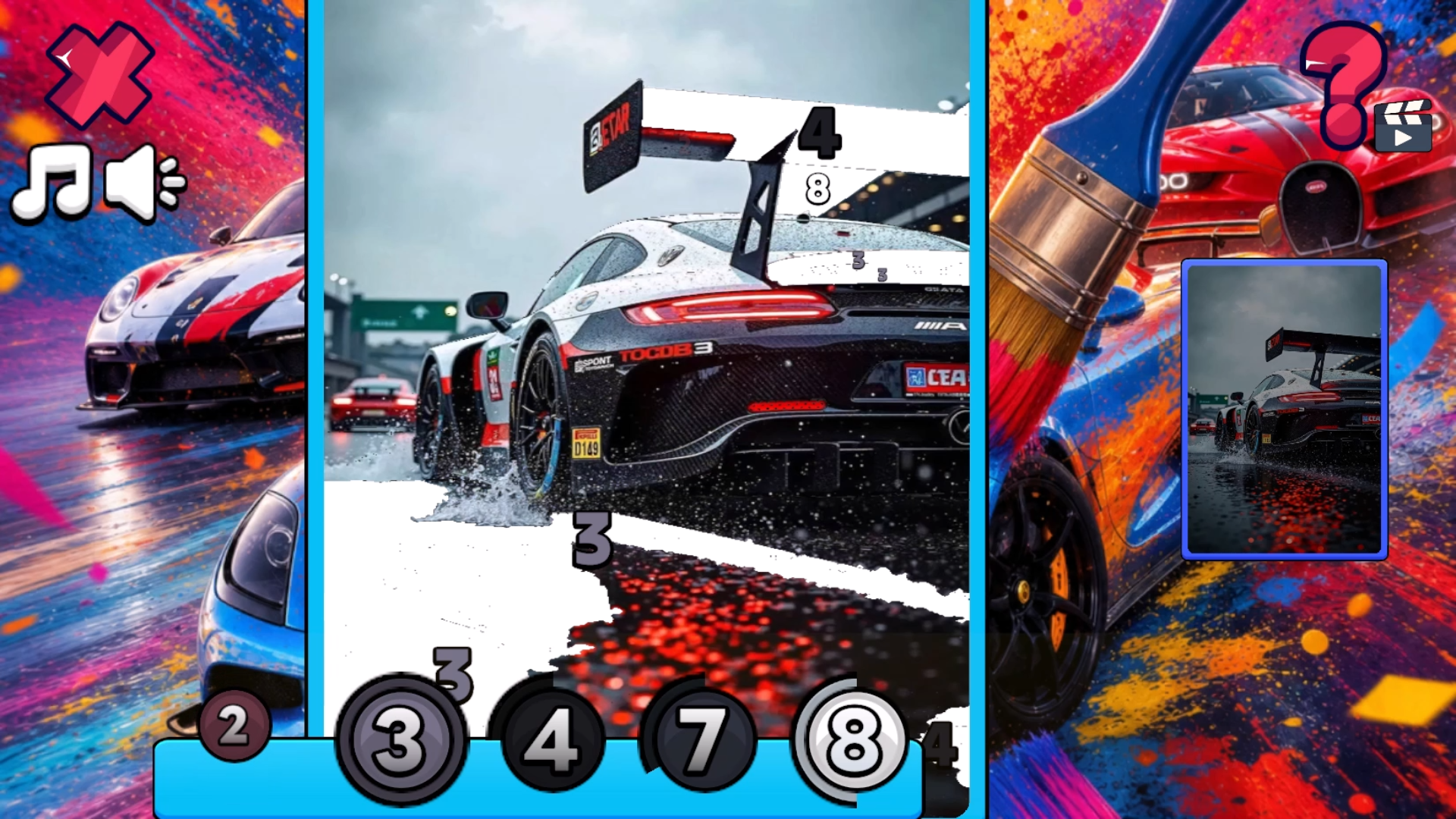 Supercars: Color by Number — screenshot 7