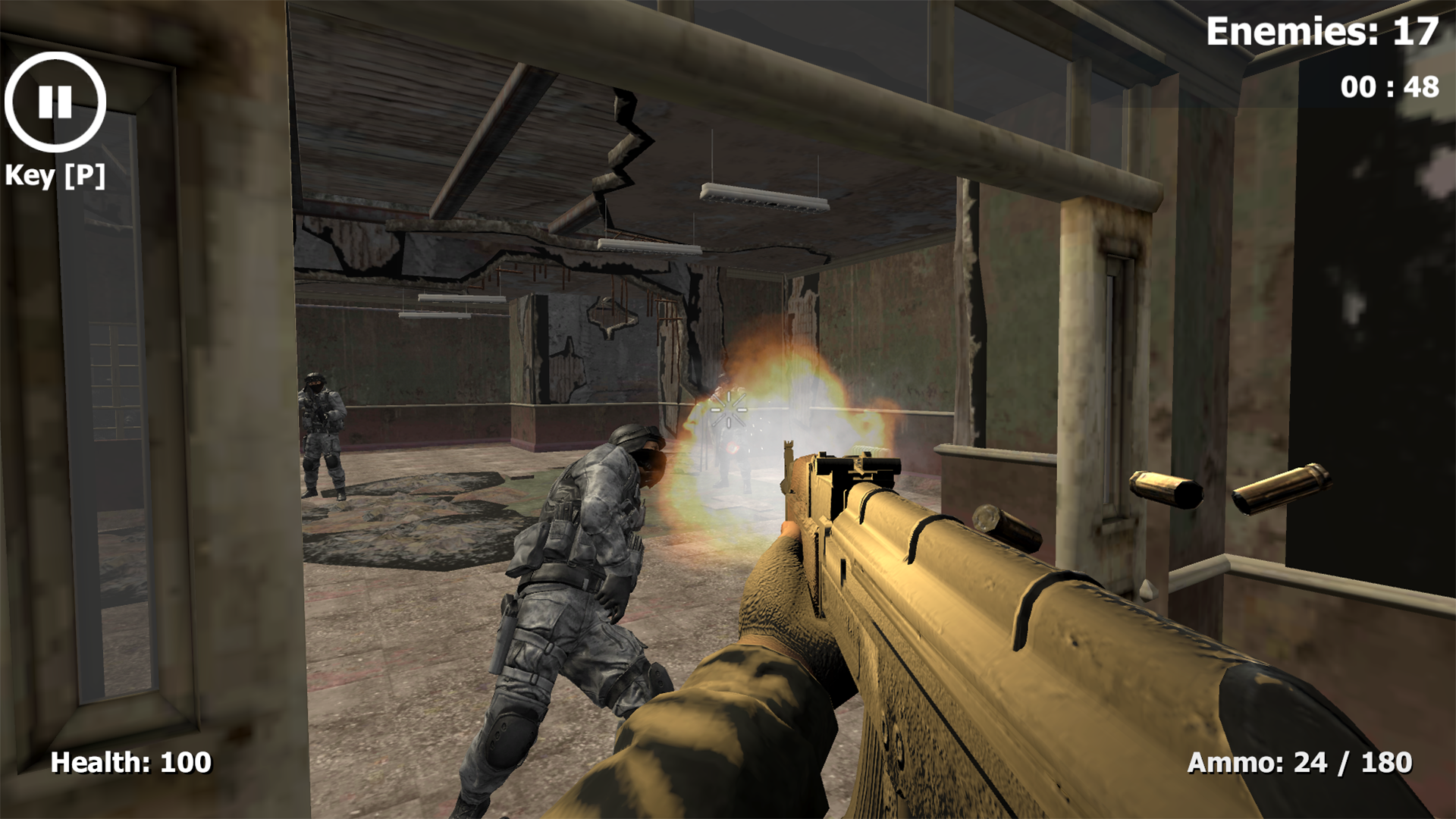 Escape from the Hospital - Shooter screenshot