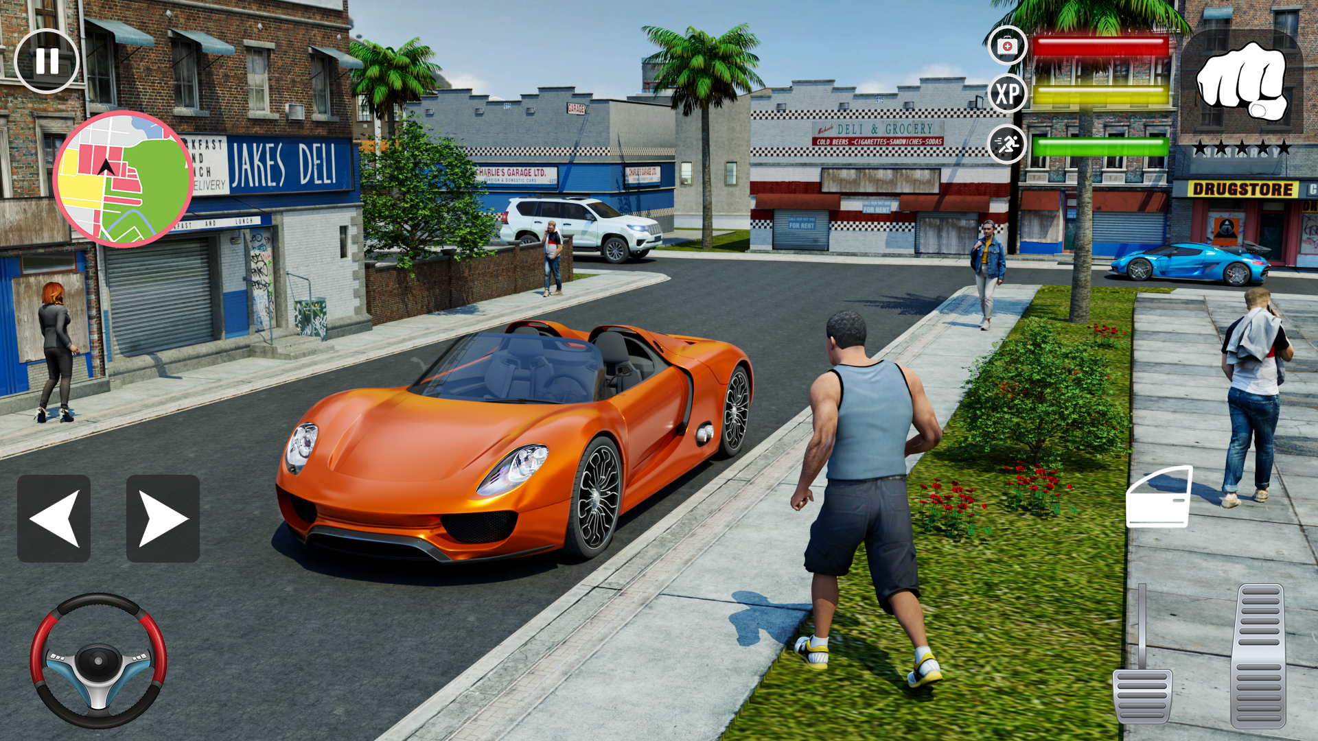 Open World Car Driving 3D screenshot