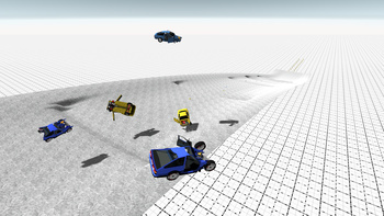 Cliff Jump - Car Crash 3D